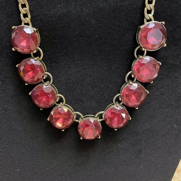 Chloe + Isabel faux garnet necklace - Picture 3 of 6
